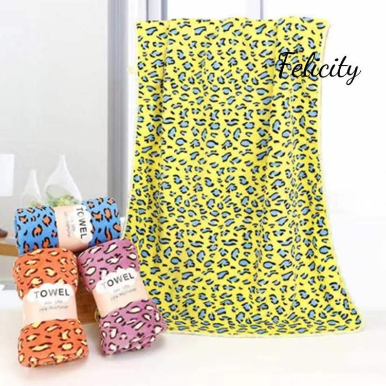 Stok Terbaru Handuk Mandi Dewasa Microfiber Towel Bulu Uk 70×140 Handuk mandi Handuk Sultan Handuk K