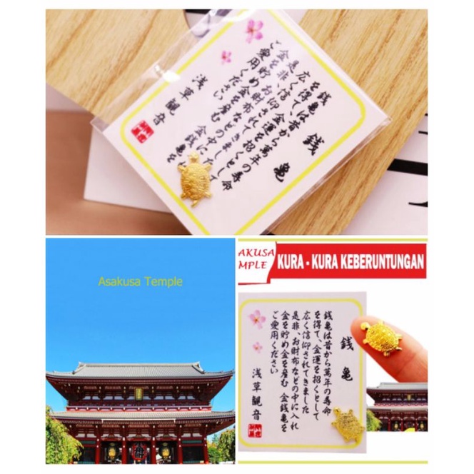 GOLDEN KURA2 PEMBAWA KEBERUNTUNGAN ASAKUSA TEMPLE D290