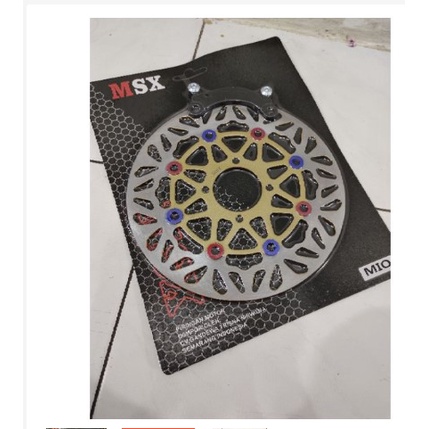 DISK  cakram depan model psm lebar 260mm plus breket kaliper model PSM bulat lubang 4 mio