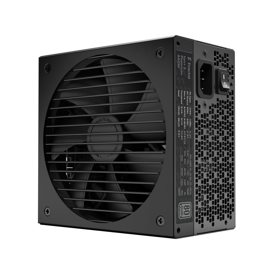 Fractal Design Ion+ 2 660W 80+ Platinum - Fully Modular / PSU 660W