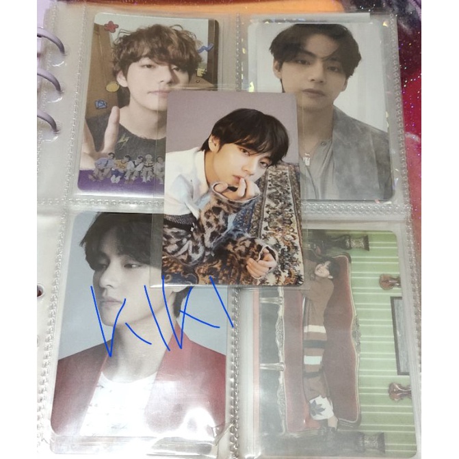 PHOTO CARD BTS V KIM TAEHYUNG ALBUM TEAR O MAUNG