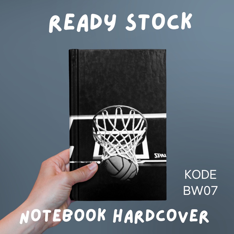 

BUKU NOTEBOOK MONOCHROME/ BUKU SEKOLAH/ BUKU CATATAN/ KODE BW07
