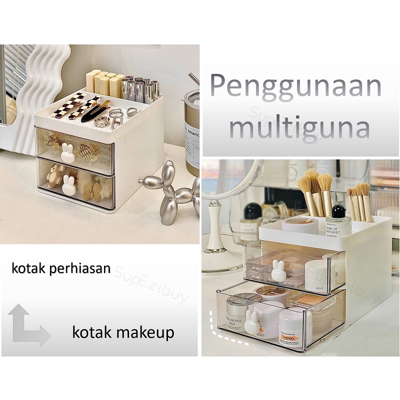 Kotak Pensil Meja Laci Mini Kotak Alat Tulis Desktop Organizer Storage  Tempat Alat Tulis Penyimpanan Alat Tulis