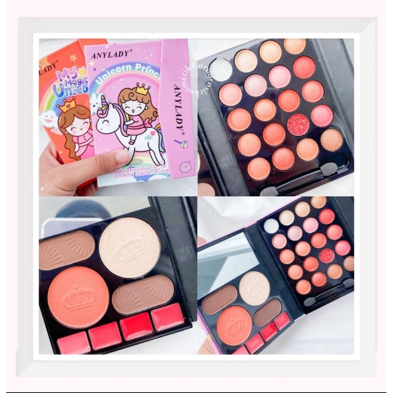 [ECER] EYESHADOW PALETTE ANYLADY LOVE CATS/HAPPY CAT/BRILLIANT NO.8624DT