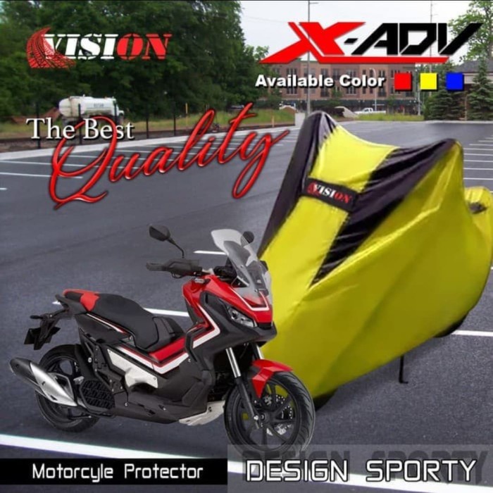 SARUNG COVER PENUTUP BODY MOTOR NMAX PCX ADV LEXI AEROX (KUNING