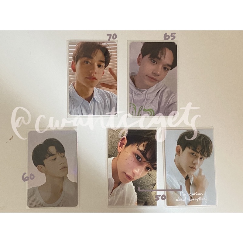 Photocard Lucas NCT WayV SuperM Superone Asia Owhat FS 1 Benefit Holo Aladin Season Greetings 2021 S