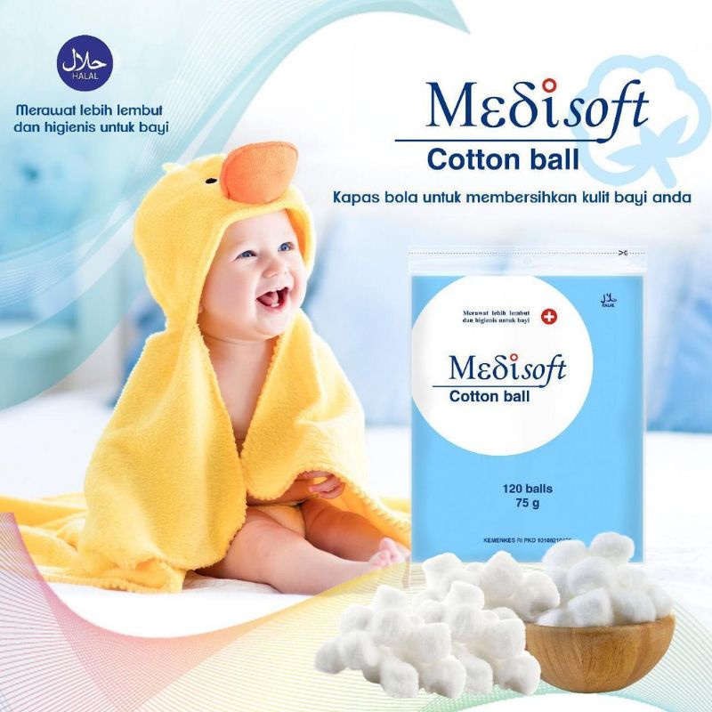 Selection Kapas Kecantikan / Kapas Tipis Tebal Bulat Medisoft Cotton Bud