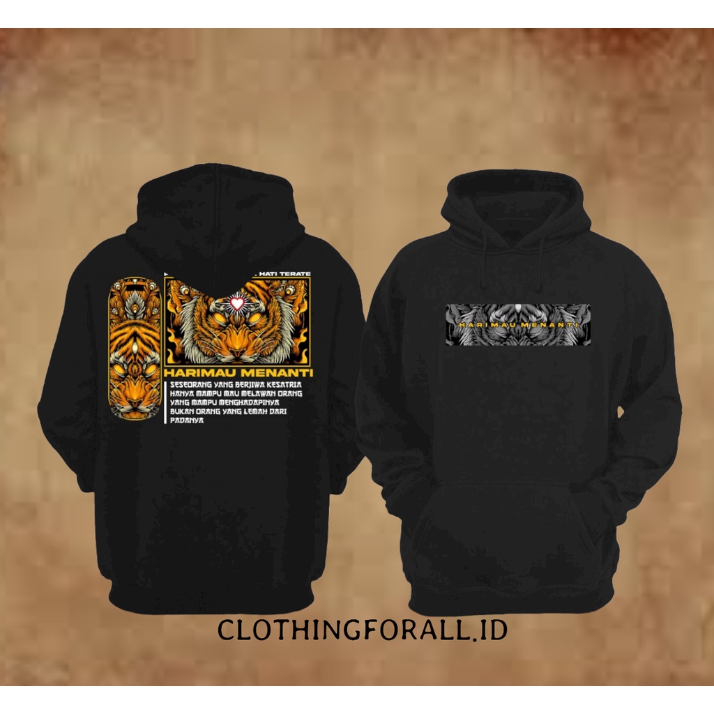 HOODIE HARIMAU MENANTI