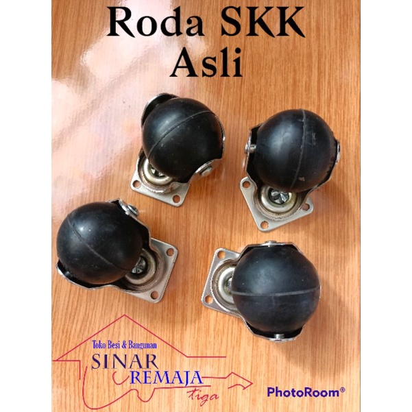 Roda Karet Merk SKK Original/ Roda lemari /Roda Etalase