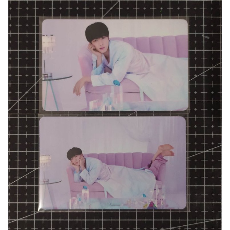 (READY) PC PHOTOCARD JIN BTS BE DELUXE & ESSENTIAL