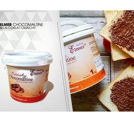 

READY ✅READY STOK Guys..Elmer Chocomaltine Crunchy 1 Kg (Kemasan Original)|KD3