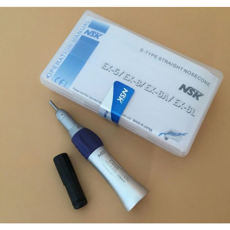 dental handpiece lowspeed STRAIGHT NSK bor bur gigi veneer