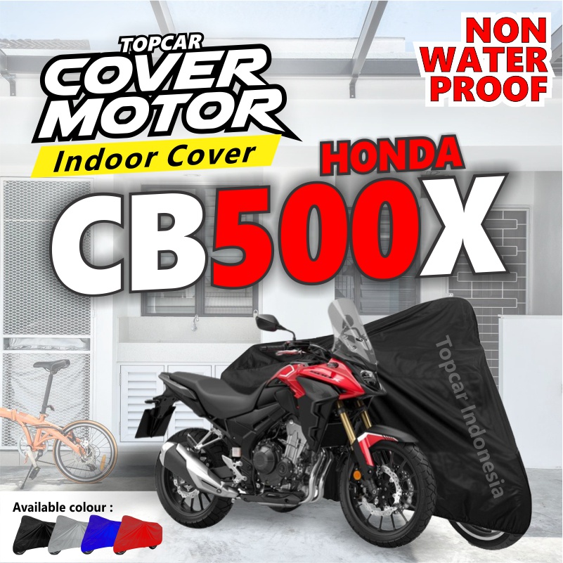 Cover Motor CB 500 X Indoor Non-waterproof Sarung Motor Selimut Pelindung Body Baju Biker Mantel Jas Penutup by TOPCAR