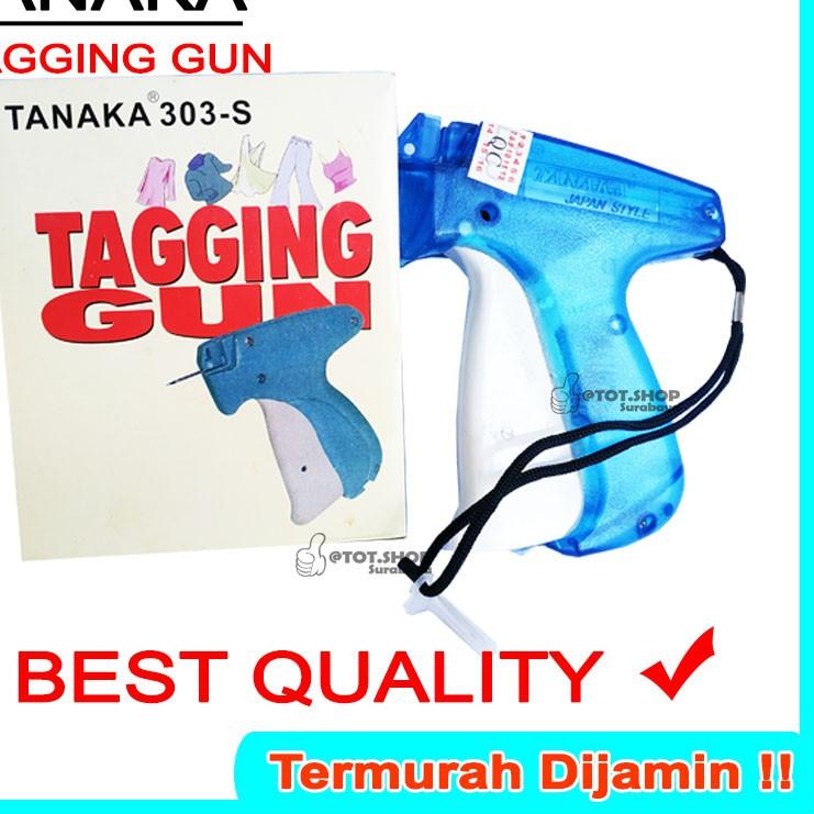 

オ TANAKA TAG GUN ALAT TEMBAK PEMASANG LABEL BANDROL HARGA HANG TAG TAGGING Laundry Pasang Label プ