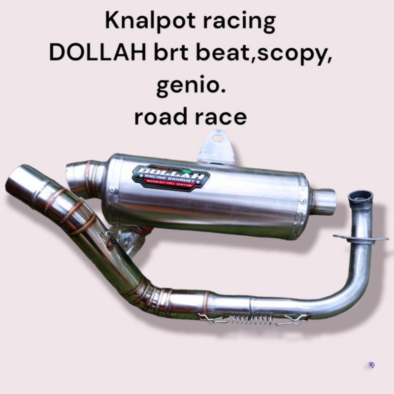 Knalpot beat scoopy genio inlet 38 original