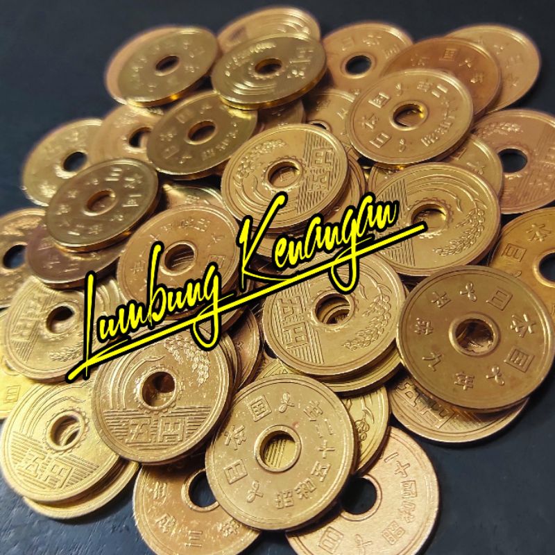 KM-01LK Koleksi koin 5 Yen Jepang