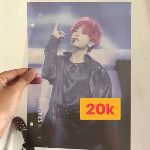 Taehyung V BTS Memories of 2018