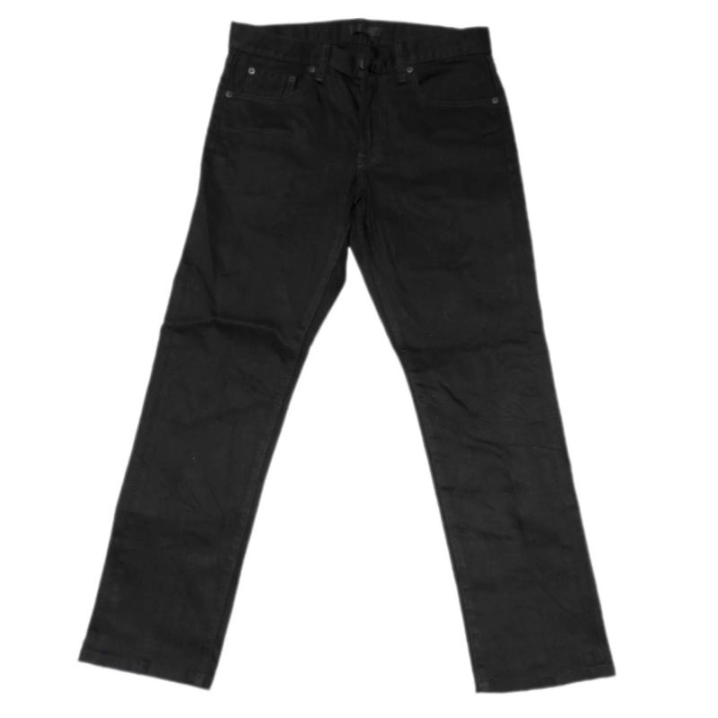 Uniqlo Black slim fit Denim Selvedge