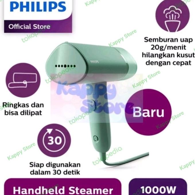 Philips Setrika Uap Handheld Travel Iron Mini Sth3010