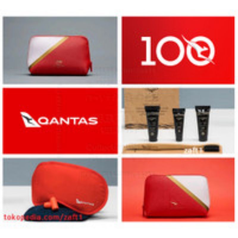 TAS AMENITY QANTAS 100 BUSSINES CLASS