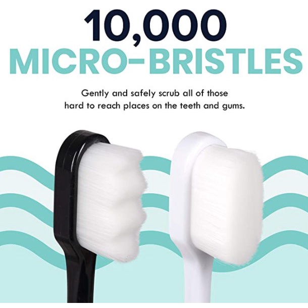 Sikat Gigi Halus 10000+ Soft Bristle Lembut Nano Tech Japan / Sikat Gigi Nano Tech Japan