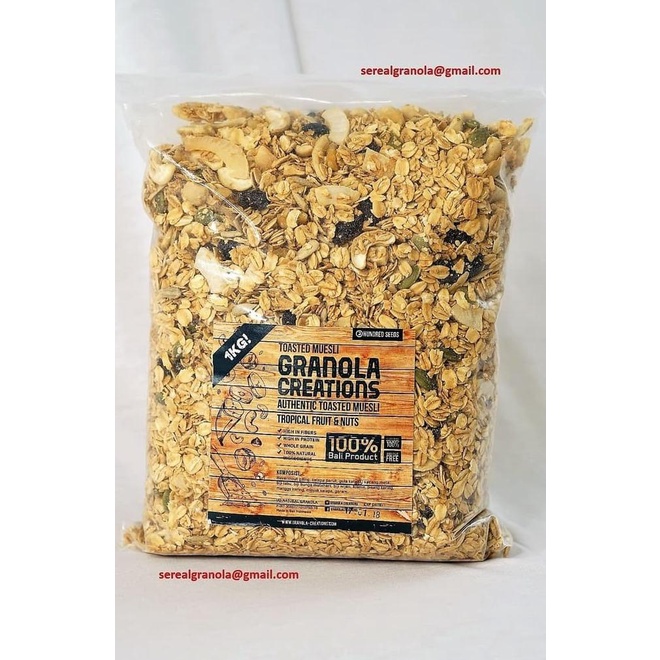

Granola Creations Tropical Fruit Nuts Aneka Buah Dan Kacang 1 Kg Menu Sarapan
