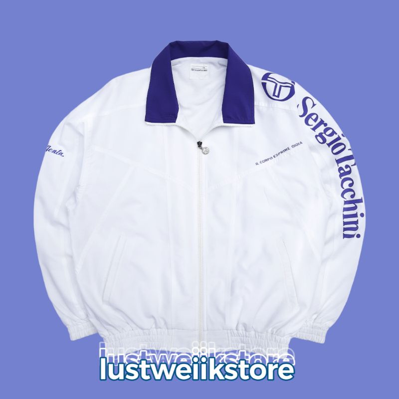 Sergio Tacchini Spellout Windbreaker Jacket