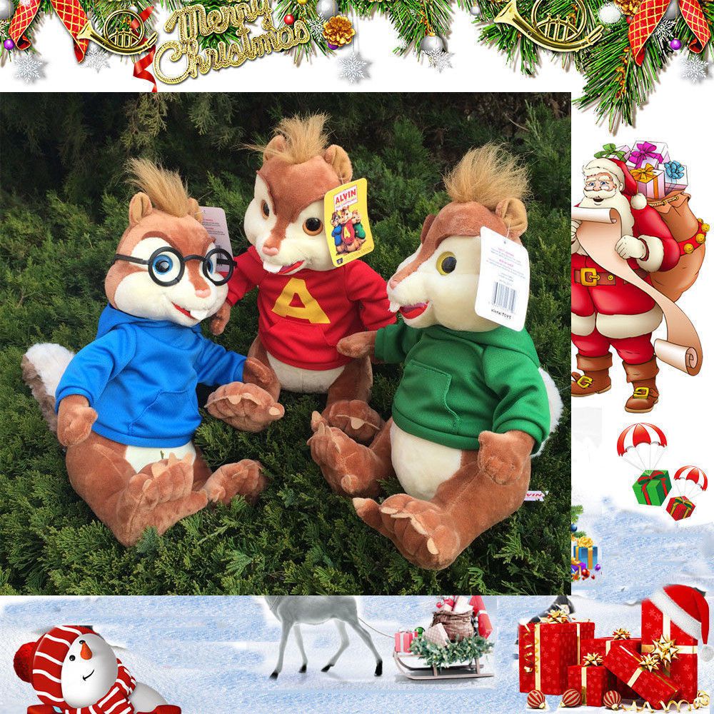 Serta Mainan Katun Alvin The Chipmunks PP Doll Tahan Lama