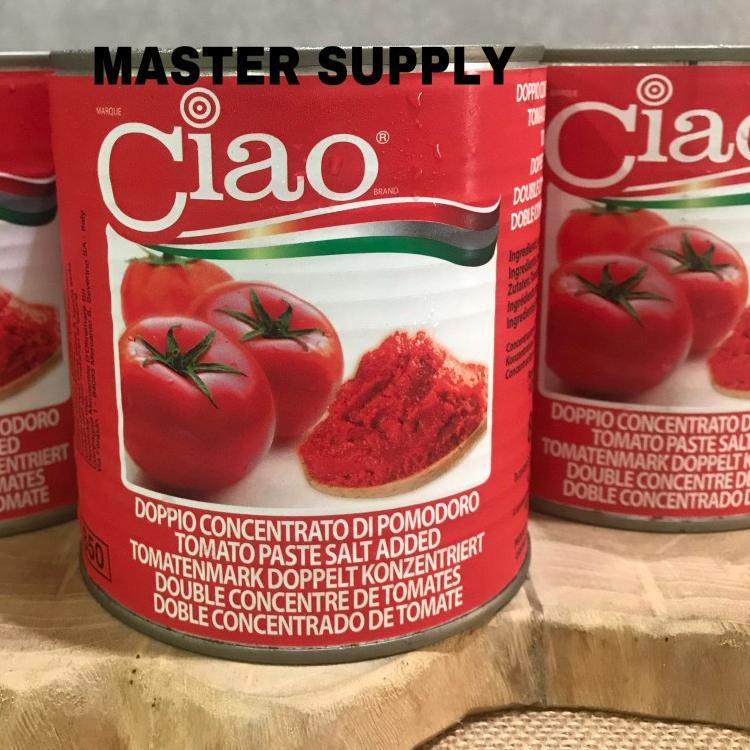 

Ready Stock CIAO TOMATO PASTE 800 GR / SAUS TOMAT / PASTA TOMAT'