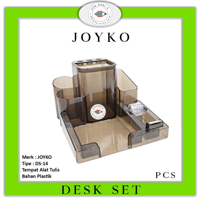 

TERUJI DESK SET / DESK ORGANIZER / TEMPAT ALAT TULIS JOYKO DS-14 Code 3648