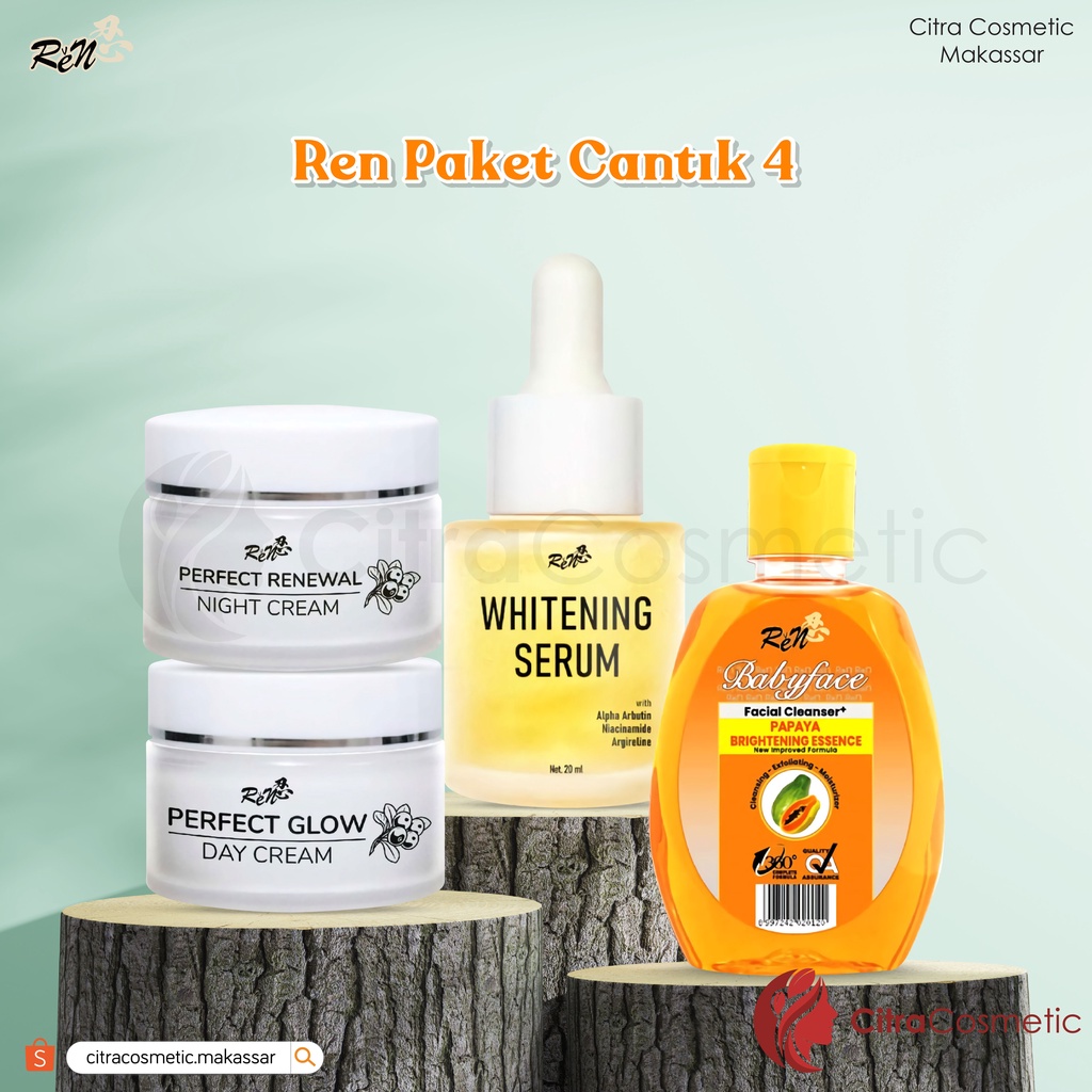 Ren Paket Cantik 4 Babyface Pepaya