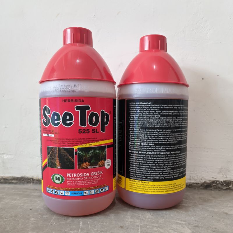 Obat Pembasmi Rumput Herbisida Sistemik SEE TOP 525 SL 1Liter