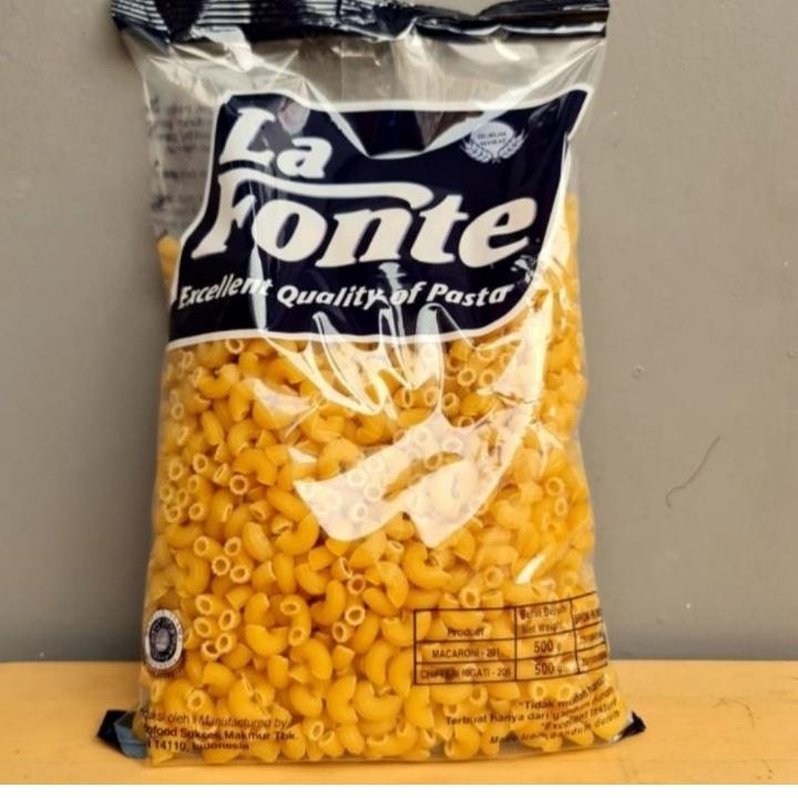 

La Fonte Macaroni Chiferri Rigati 500 Gr