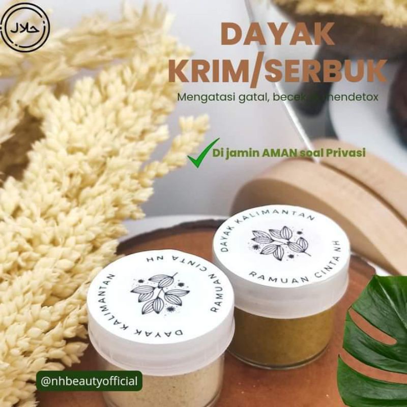 dayak crem/serbuk