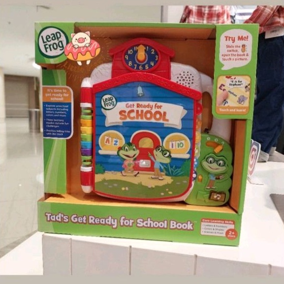 Leapfrog Tads get ready for school book buku elektronik anak