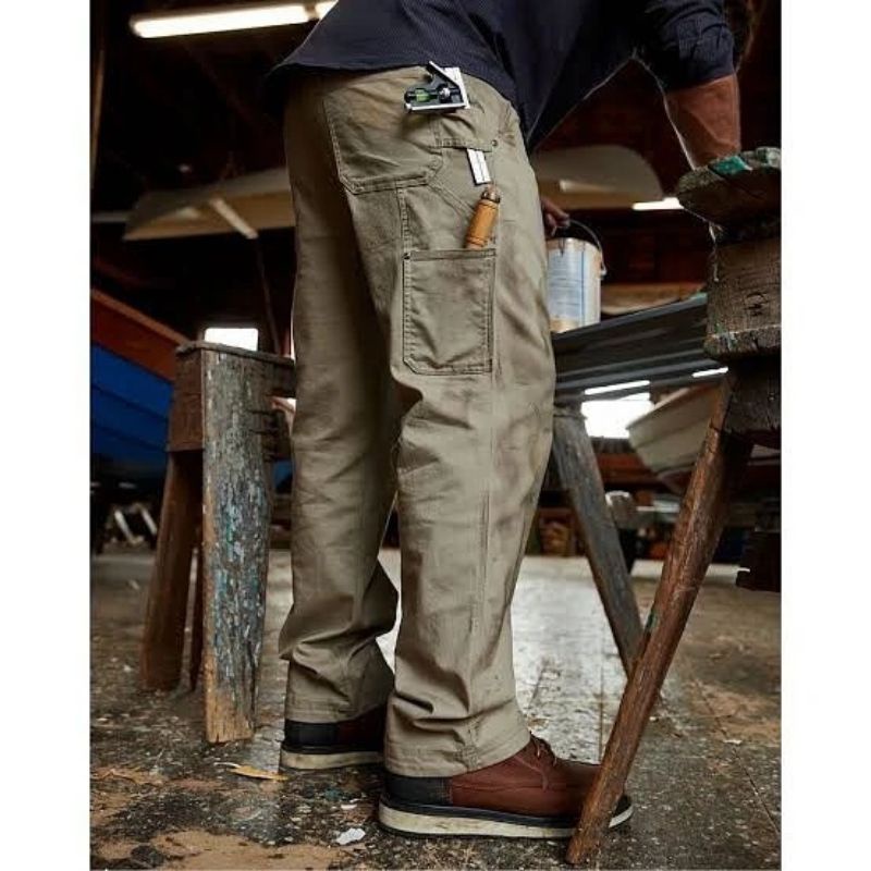 Duluth Men's Flex Fire Hose Relaxed Fit Carpenter Pants Original