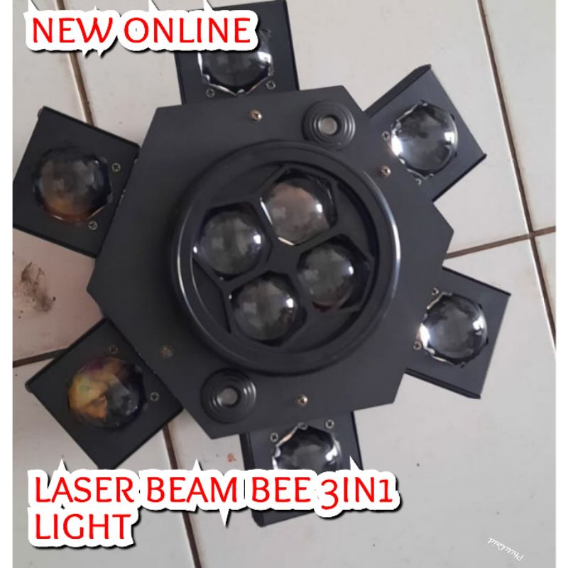 MOVING BEAM LASER BEE 3IN1LIGHT