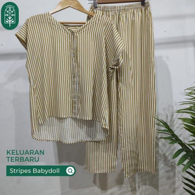 JIEHAN SALUR  ON SET//STELAN V NECK SALUR  WANITA KEKINIAN ◦ TTE.21De22ᶻ