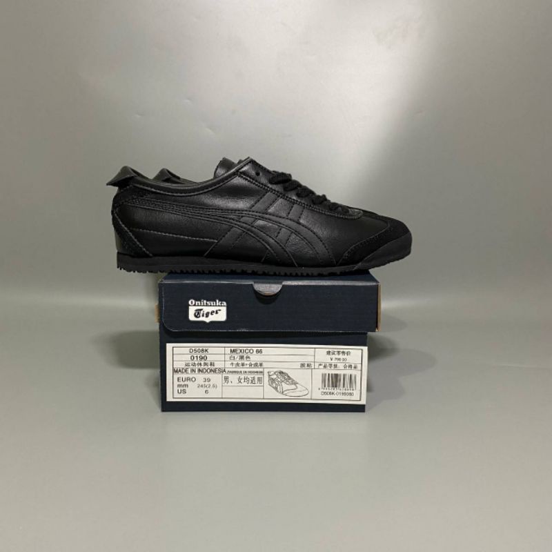 ONITSUKA TIGER MEXICO 66 FULL BLACK