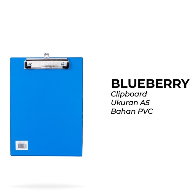 

Bantex Mini Clipboard A5 Papan Ujian Blueberry