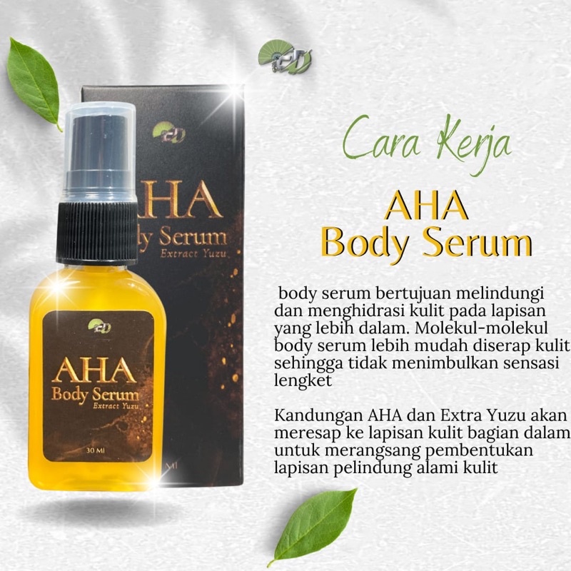 AHA BODY SERUM ELD || Brightening Body Serum || 30 ML