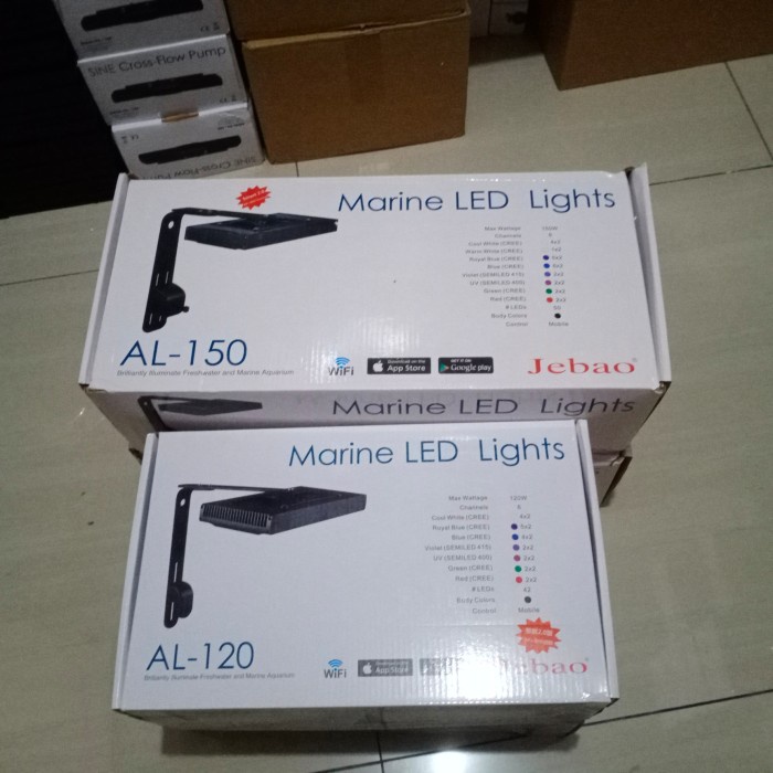 Lampu Led Aquarium Laut Jebao AL-150