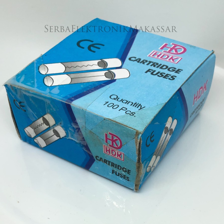 Fuse Sekring Kaca Besar Kecil 0,5A/1A/2A/3A/5A/7A/8A/10A/15A/20A dll