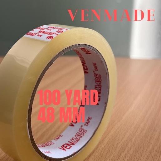 

Trend!! 12 PCS / ISOLASI / SELOTIP SEDANG / MERK VENMADE / 1 INCH x 100 YARD 국