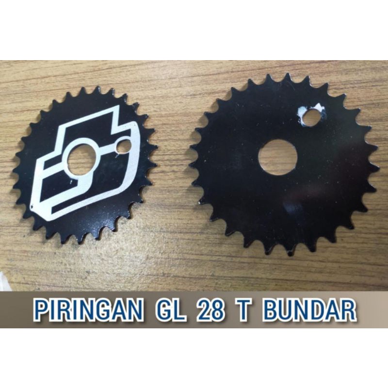 chainring gir gear piringan crank sepeda bmx 28t dan 32t