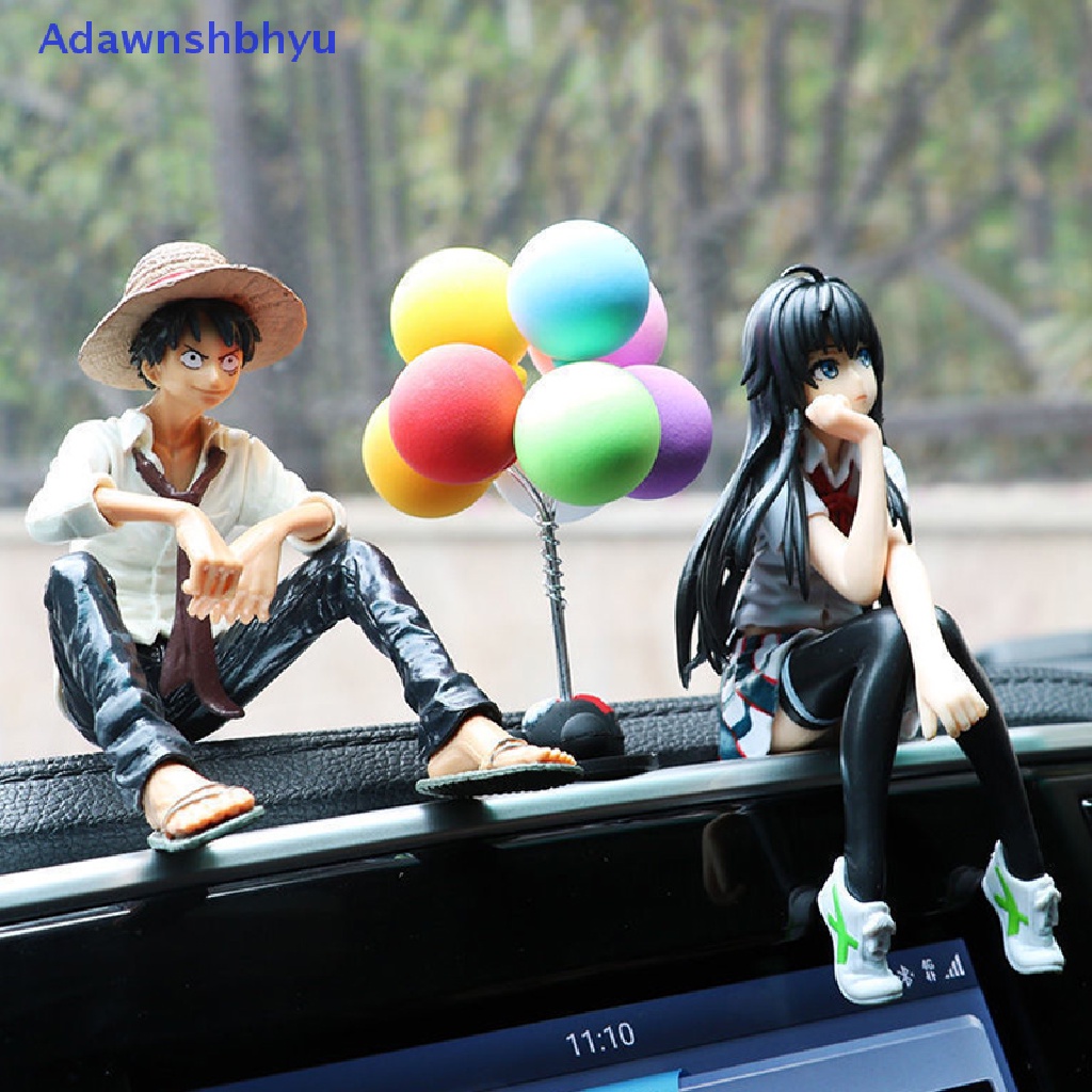 Adhyu Dekorasi Mobil Kartun Anime Luffy Yukino Patung Ornamen Auto Air Outlet ID