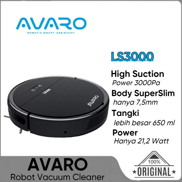 Robot Vacuum Cleaner AVARO