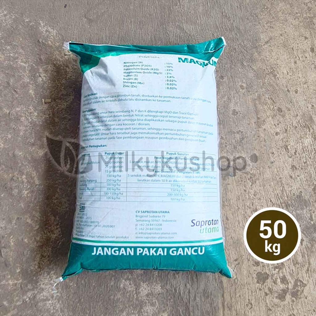 PUPUK PAK TANI MAGNUM 50 KG KEMASAN PABRIK NPK VIA GOSEND GRAB