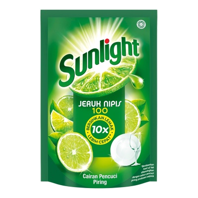 Sunlight Sabun Cuci Piring Jeruk Nipis 700 / 650 ml