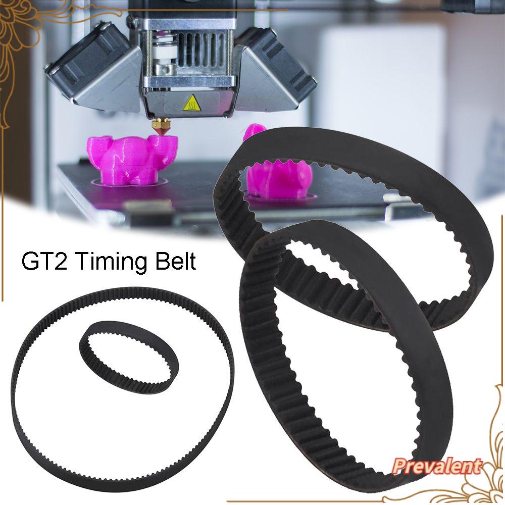 Preva 4PCS Timing Belt Replaceable 3D Printer Aksesoris Karet Closed Loop